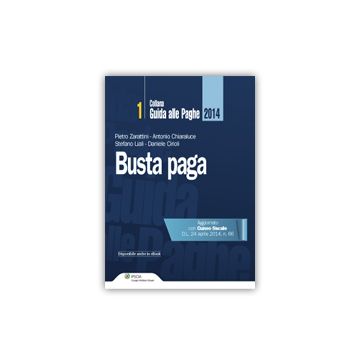 Busta Paga 2014 Con Cedolini Compilati -  - Ipsoa - 9788821746758