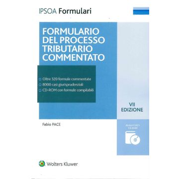 Formulario del processo tributario commentato 7/ed.