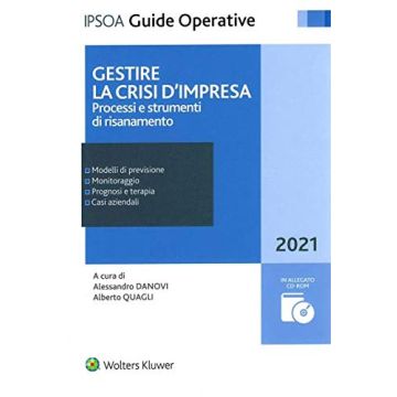 Gestire la crisi d'impresa 2021 ipsoa wolters kluwer