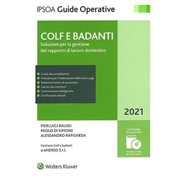 Colf e badanti 2021 ipsoa guide operative