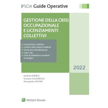 Gestione della crisi occupazionale e licenziamenti collettivi