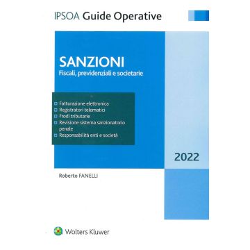 Sanzioni. Fiscali, previdenziali e societarie 2022
