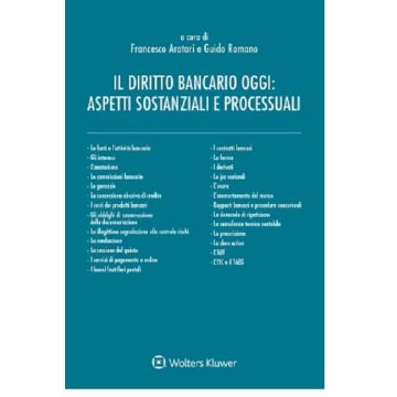 Diritto bancario oggi: aspetti sostanziali e processuali 2023