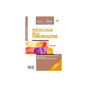 Sociologia Della Comunicazione -  - Simone - 9788824439800