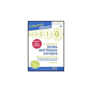 Le Domande Di Diritto Dell'unione Europea  -  - Simone - 9788824456074