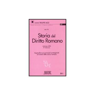 Storia Del Diritto Romano - D'angelo A.  - Simone - 9788824457330