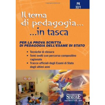 Il Tema Di Pedagogia. Per La Prova Scritta Di Pedagogia Dell'esame Di Stato  -  - Simone - 9788824459488