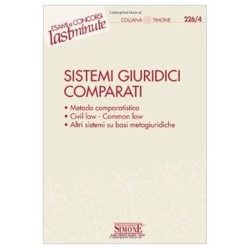 Sistemi Giuridici Comparati -  - Simone - 9788824460286