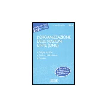 Onu Organizzazione Delle Nazioni Unite  (l') -  - Simone - 9788824461313