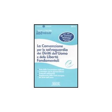 La Convenzione Per La Salvaguardia Dei Diritti Dell'uomo E Delle Liberta' Fondament Fondamentali  - Emanuele P.  - Simone - 9788824467834