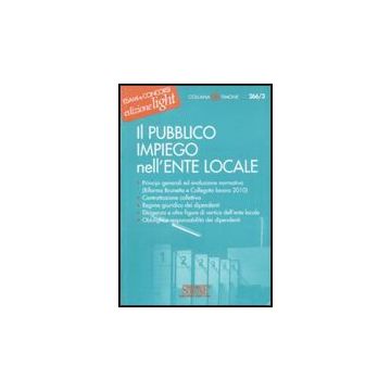 Il Pubblico Impiego Nell'ente Locale  -  - Simone - 9788824469142