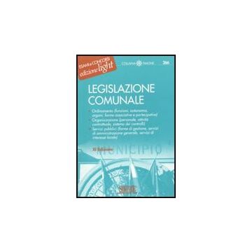 Legislazione Comunale - Basile G.  - Simone - 9788824469920