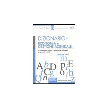 Nuovo Dizionario Di Economia E Gestione Aziendale -  - Simone - 9788824470902