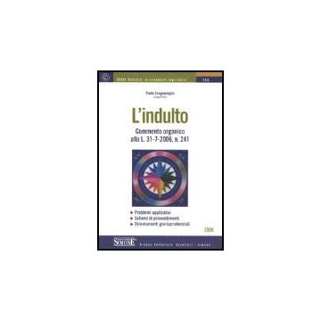 L' Indulto  - Scognamiglio Paolo - Simone - 9788824476270