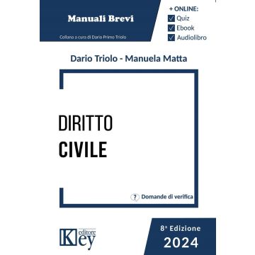 Diritto civile 8/ed. 2024 - Con audiolibro. Con e-book (Triolo - Manuale Breve Key editore)
