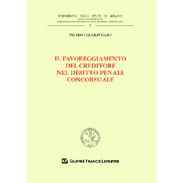 Il favoreggiamento del creditore nel diritto penale concorsuale