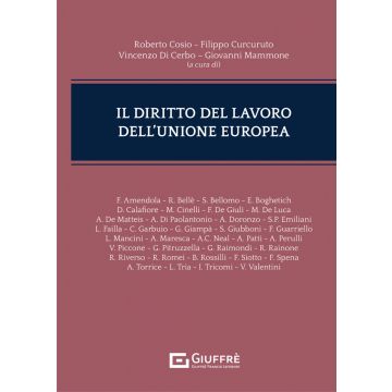 Il diritto del lavoro dell'Unione Europea