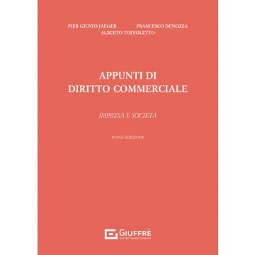 Appunti di diritto commerciale. Impresa e società 9/ed.
