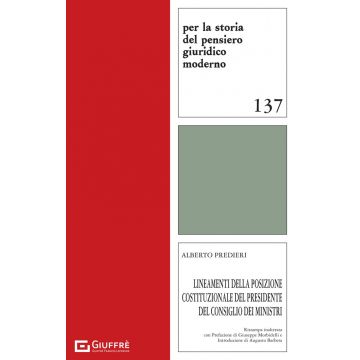 Lineamenti della posizione costituzionale del presidente del consiglio dei ministri