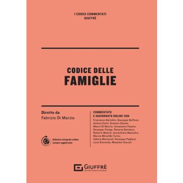 Codice delle famiglie 2024. Con Contenuto digitale per accesso on line (Codici Commentati)