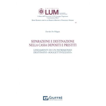 Separazione e destinazione nella Cassa depositi e prestiti