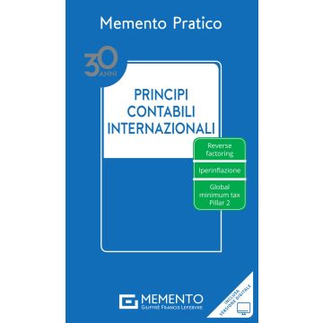 Memento pratico Principi contabili internazionali 2025 Giuffrè