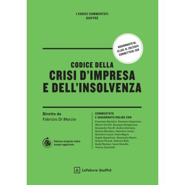 Codice della crisi d'impresa e dell'insolvenza 2025. Con aggiornamento online (Codici commentati)