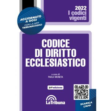 Codice di Diritto Ecclesiastico 2022 - 14/ed. (Codici Vigenti)
