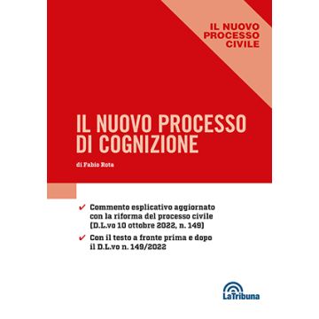 Il nuovo processo di cognizione