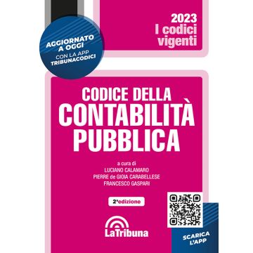 Codice della contabilità pubblica 2023 (Codici Vigenti)