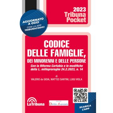 codice delle famiglie 2023 pocket la tribuna