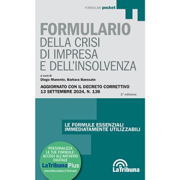 Formulario della crisi d'impresa e dell'insolvenza 2024 (Pocket)