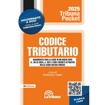Codice tributario 2025 (Pocket). Con App Tribunacodici