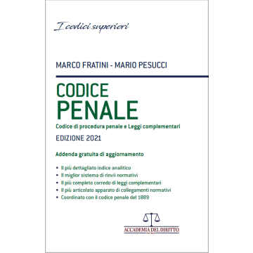 Codice Penale 2021 marco fratini mario pesucci concorso magistratura