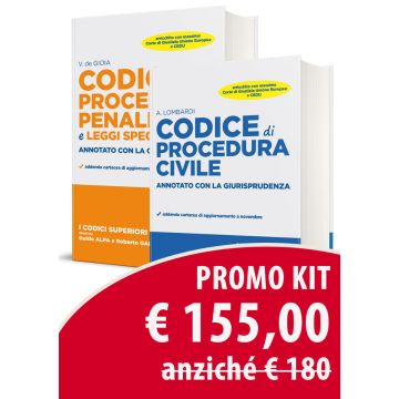 Kit procedure. Procedura civile. Procedura penale