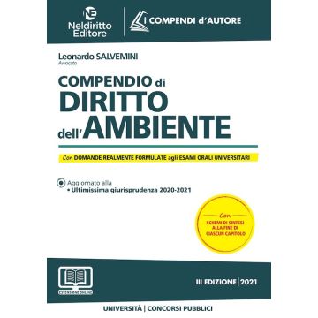 COMPENDIO DI DIRITTO DELLì'AMBIENTE 2021 SALVEMINI GAROFOLI NELDIRITTO