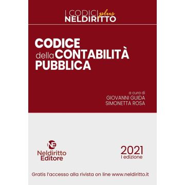 CODICE DELLA CONTABILITA' PUBBLICA 2021 PLUS NELDIRITTO