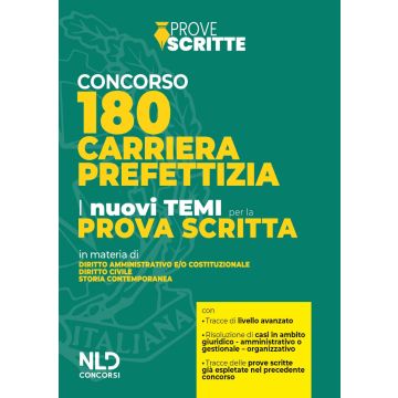 Concorso 180 Carriera Prefettizia. I nuovi temi per la prova scritta