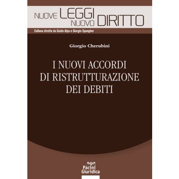 Nuovi accordi di ristrutturazione dei debiti