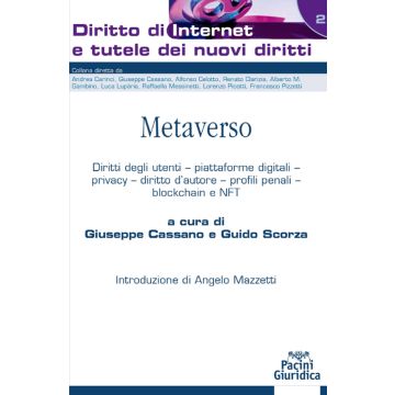 Metaverso. Diritti degli utenti, piattaforme digitali, privacy, diritto d'autore, profili penali, blockchain e NFT