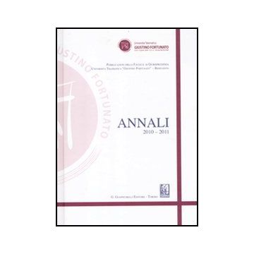 Annali (2010-2011) -  - Giappichelli - 9788834825839