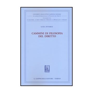 Cammini Di Filosofia Del Diritto   [Avitabile - Giappichelli]