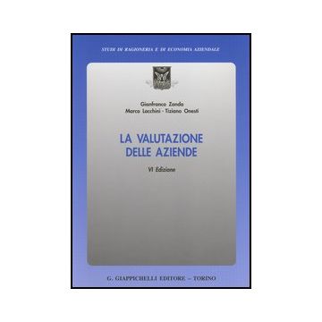 La Valutazione Delle Aziende    [Zanda - Giappichelli]