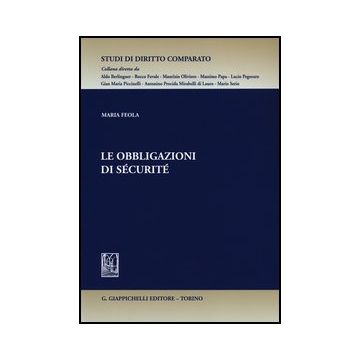 Le Obbligazioni Di sécurité    [Feola - Giappichelli]