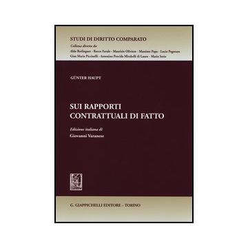 Sui Rapporti Contrattuali Di Fatto    [Haupt - Giappichelli]
