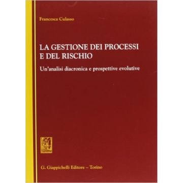 La Gestione Dei Processi E Del Rischio. Un'analisi Diacronica E Prospettive Evolutive   [Culasso - Giappichelli]