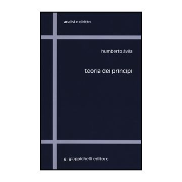 Teoria Dei Principi - Avila Humberto - Giappichelli - 9788834848333