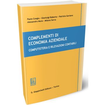 Complementi di Economia Aziendale Congiu Roberto Gaviano Giappichelli