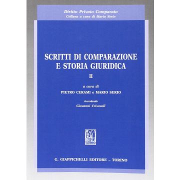 Scritti Di Comparazione E Storia Giuridica - Cerami P. ; Serio M.  - Giappichelli - 9788834888957