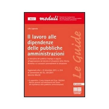 Il Lavoro Alle Dipendenze Delle Pubbliche Amministrazioni 